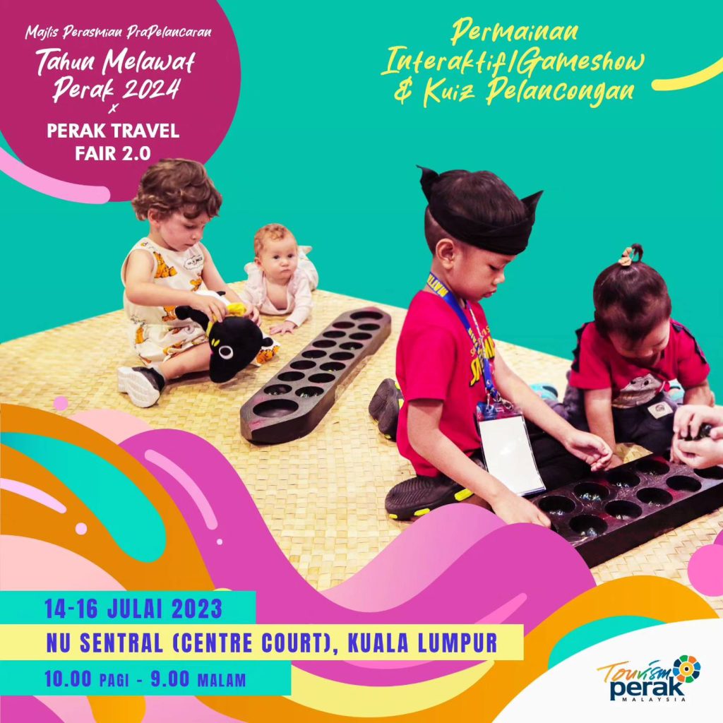 Perak Travel Fair 2.0 14-16 Julai 2023 NU Sentral, Kuala Lumpur 10.00 am - 9.00 pm