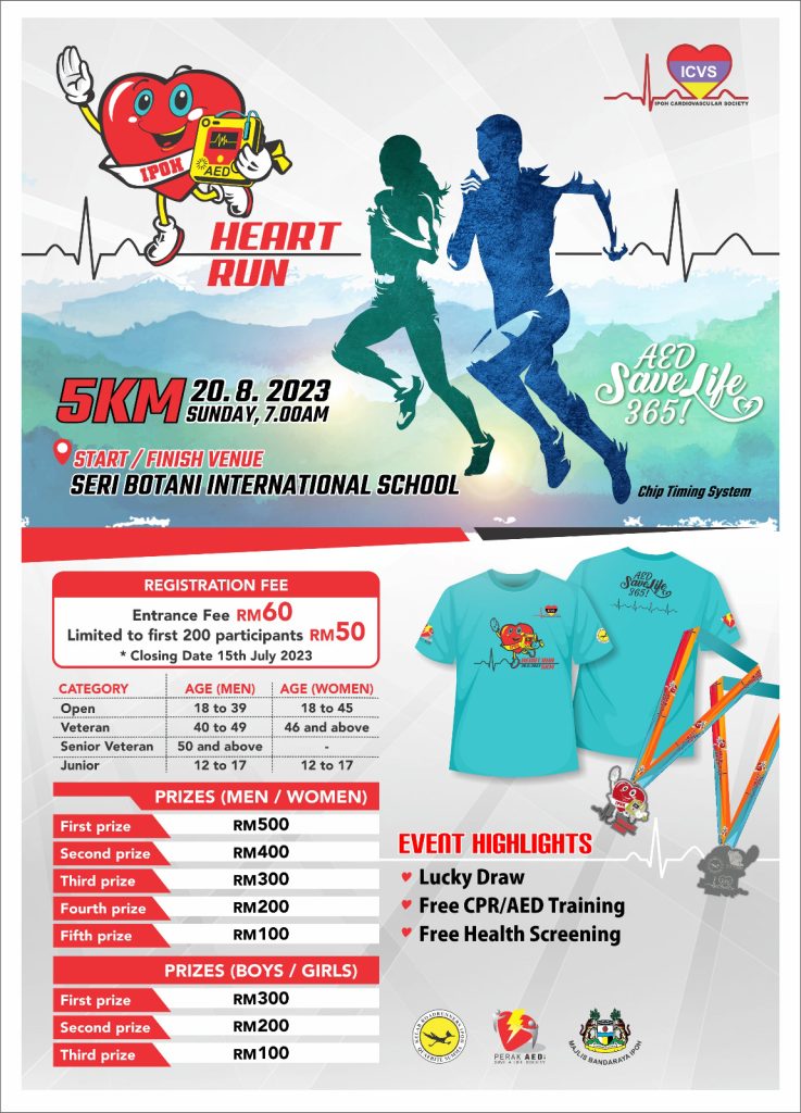 Ipoh Heart Run 5km 2023