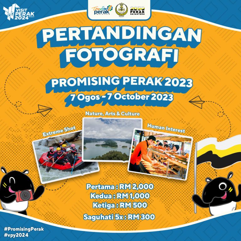Photo Contest Poster - Promising Perak - 01